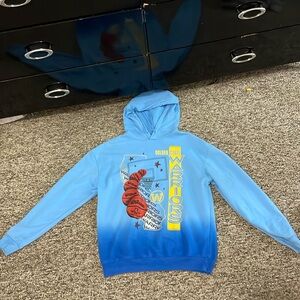 NBA golden state hoodie, more on the thin side of hoodie